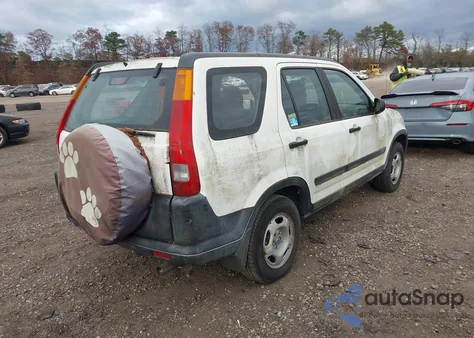 2003 Honda Cr-V Lx из США, поврежденный, VIN SHSRD78433U109272